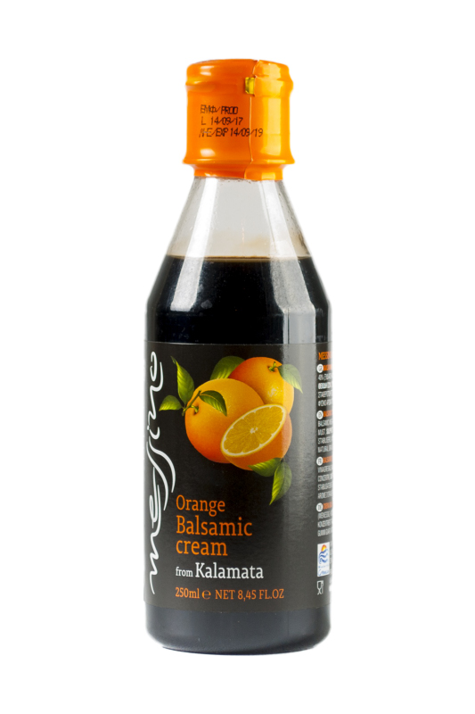 Balzamikový ocot krémový "Messino" s pomarančom 250ml