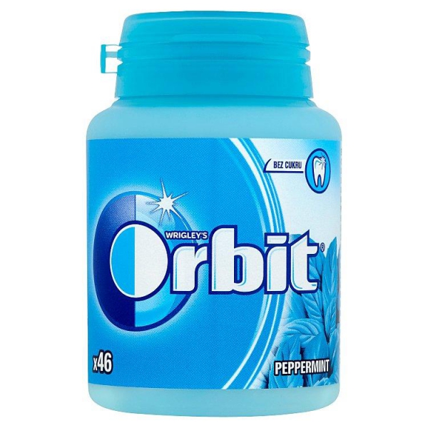 Žuv.Orbit 64g Peperm.dóza
