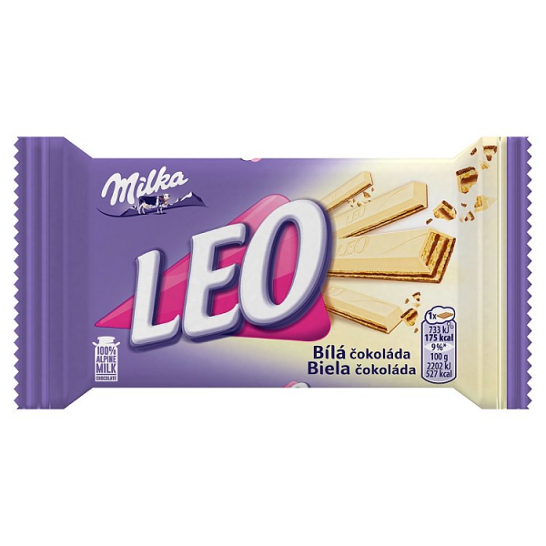 Tyč.Milka Leo 33.3g biela