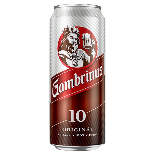Pivo Gambr.10% 0,5L CAN