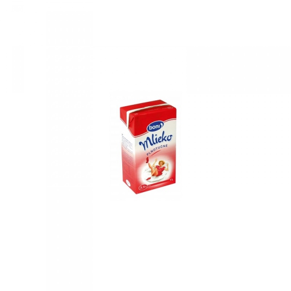 Mlieko trvan.3,5% 1L Milk