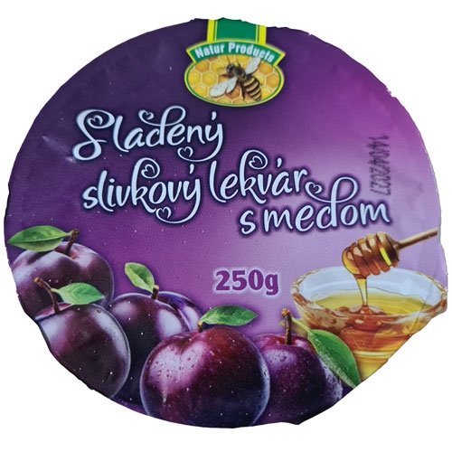 Lekvár slivk.med 250g Natur Product Lekvár slivk.med 250g Natur Product