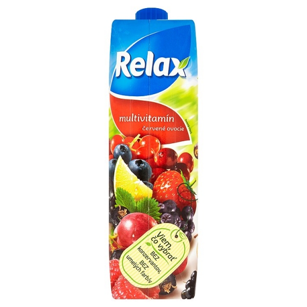 Džús Relax 1L červ.multiv. Džús Relax 1L červ.multiv.