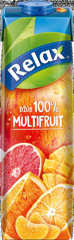 Džús Relax 1L multifruit 100%