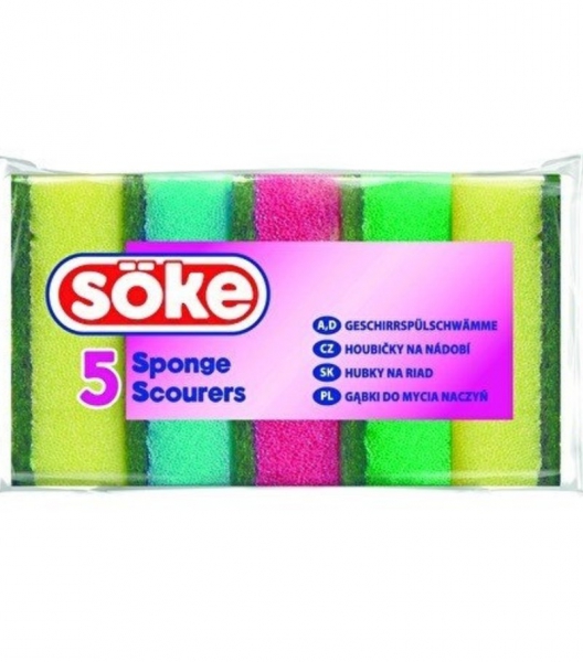 Hubky na riad /5/ SokeMapa Spontex