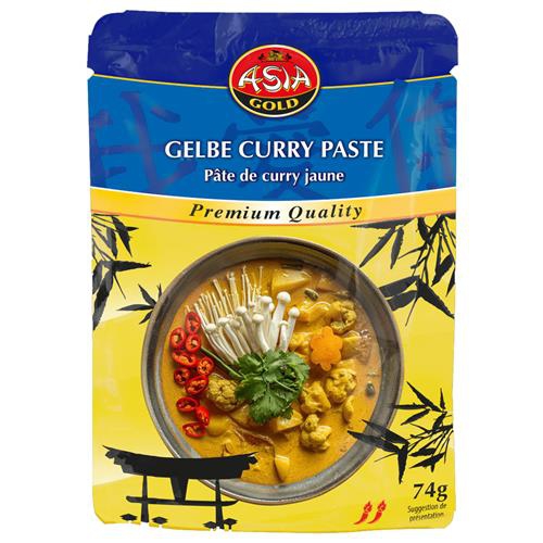 Pasta žltá kari 74g Asia Gold Pasta žltá kari 74g Asia Gold